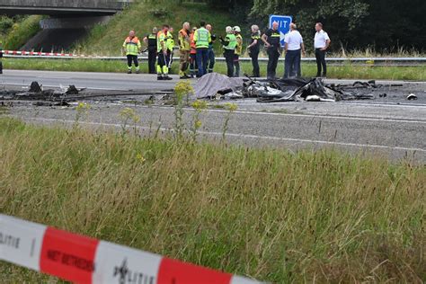 Small plane crashes on A58 highway near Ruchphen; Pilot killed.